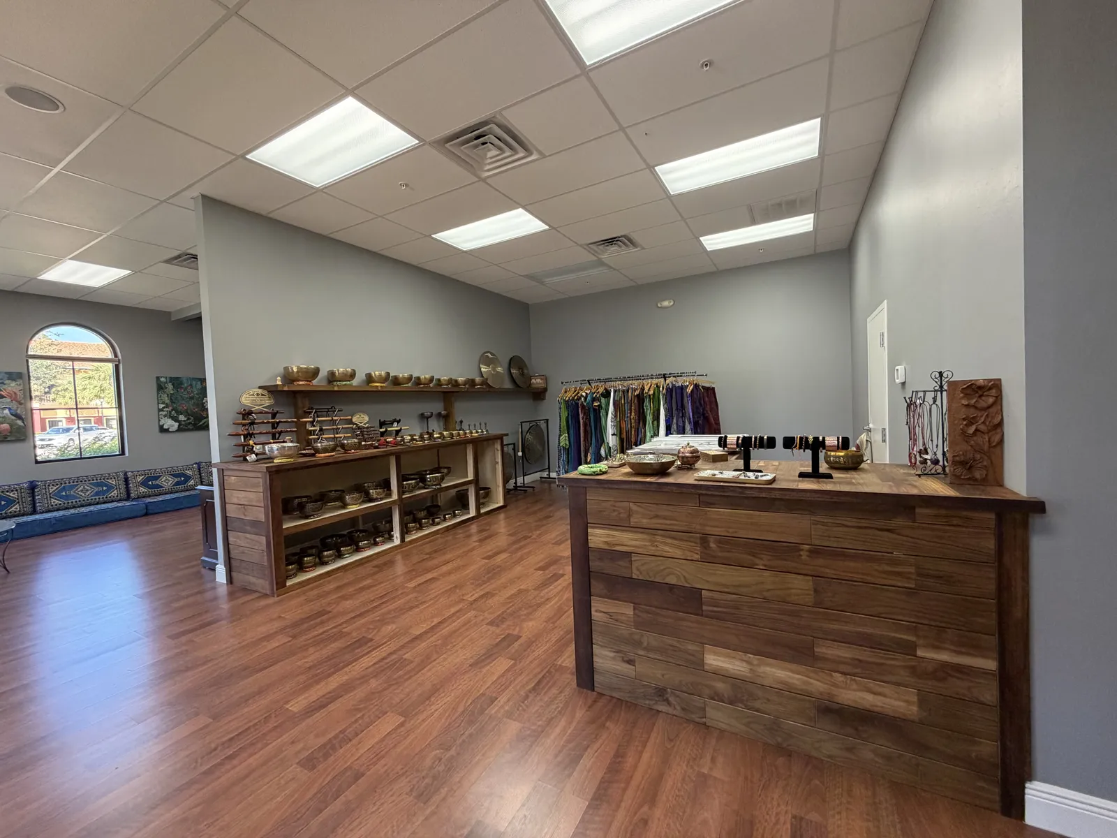 The retail shop inside Inner Sense Consortium