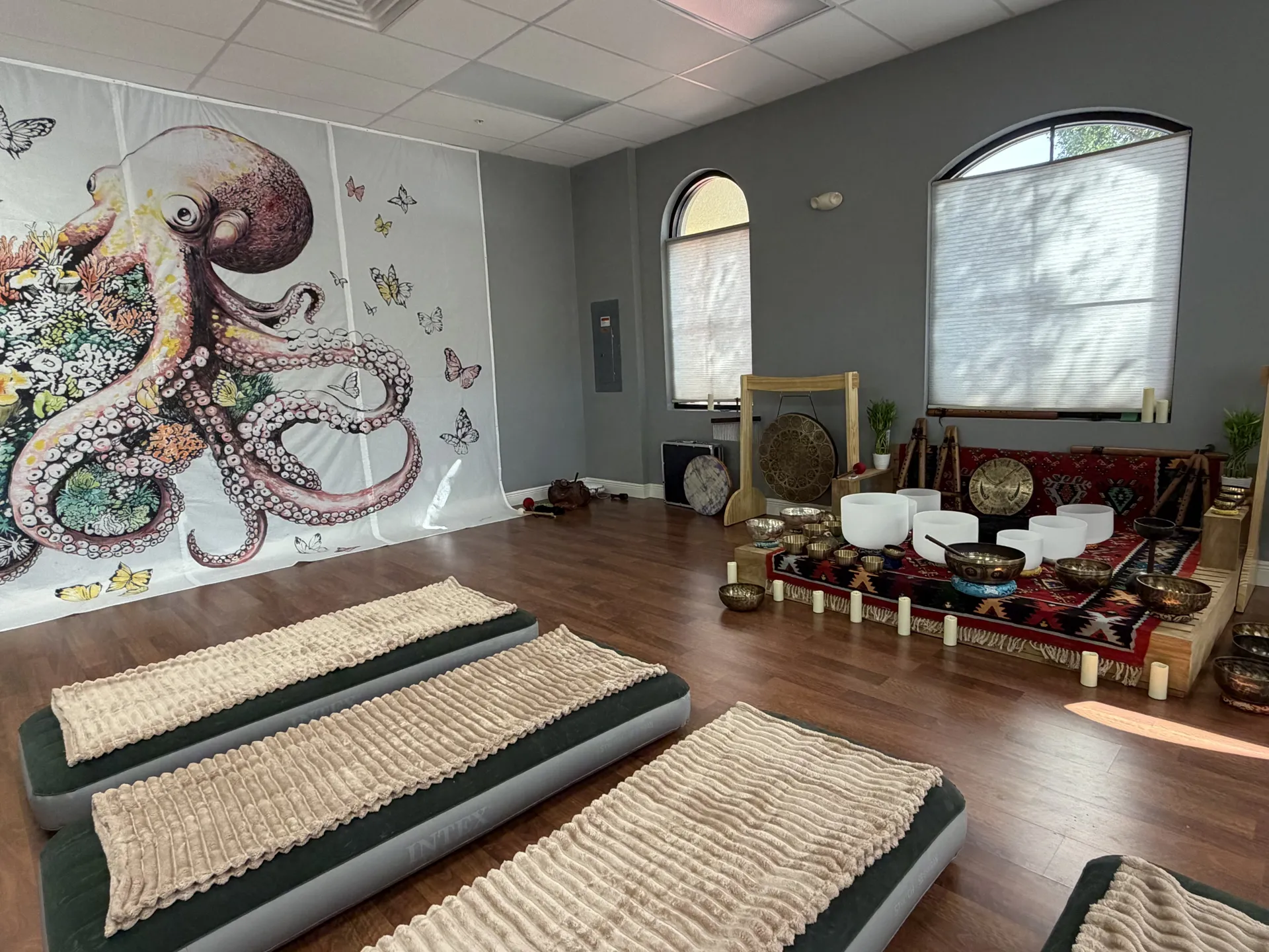 The wellness studio space at Inner Sense Consortium